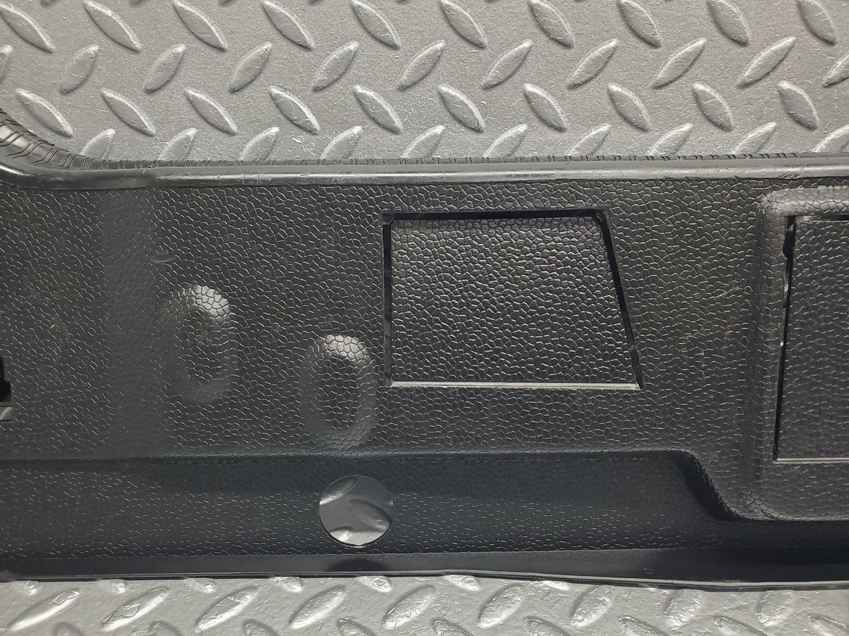 49021 Mercedes-Benz A124 320E Cabriolet Trunk Lock Trim Panel A1246942325