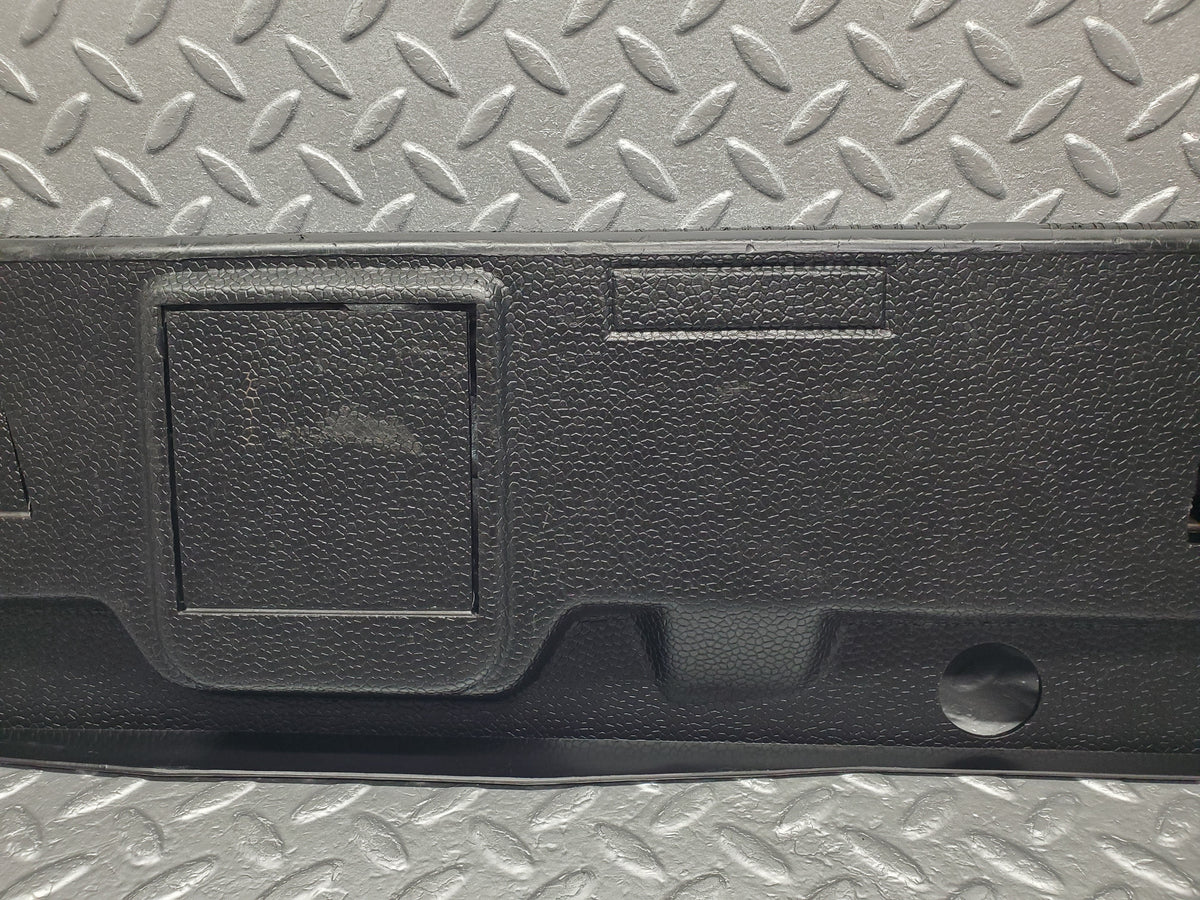 49021 Mercedes-Benz A124 320E Cabriolet Trunk Lock Trim Panel A1246942325