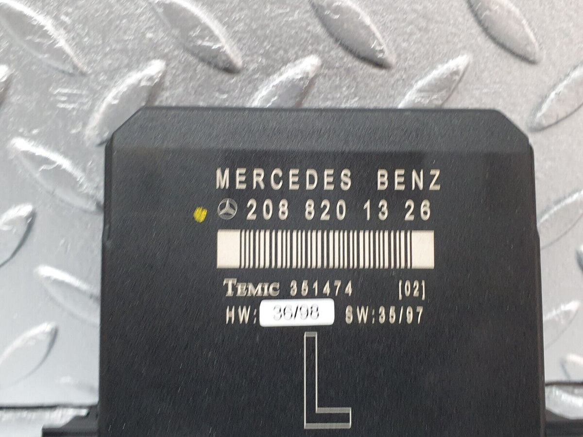 41747 Mercedes-Benz W202 C200 Door Control Unit Front Left A2088201326