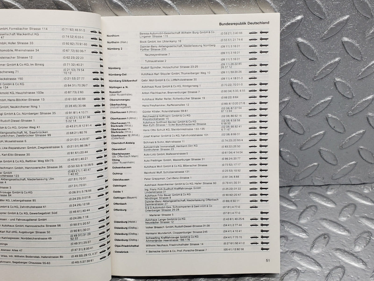 48840 Mercedes-Benz Station-Service Book Europa A1155840147
