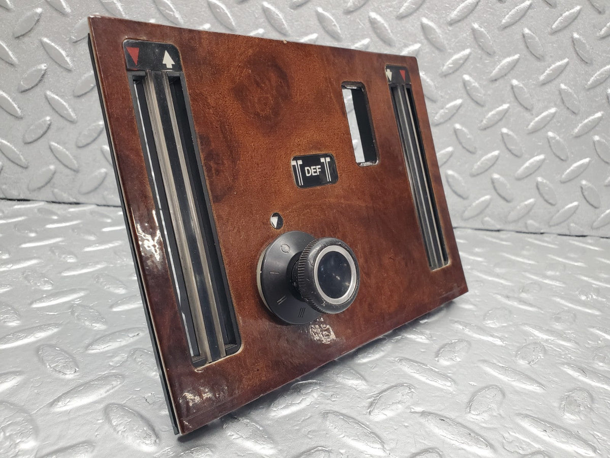50095 Mercedes-Benz R107 380SL Heater Control Wood Panel