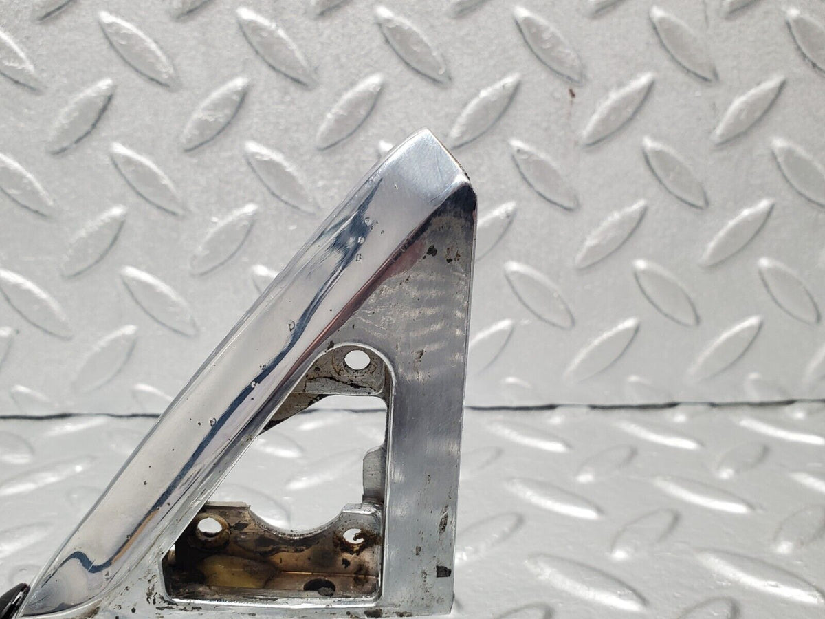 48145 Mercedes-Benz C107 R107 Left Wing Mirror Triangle Chrome Bracket