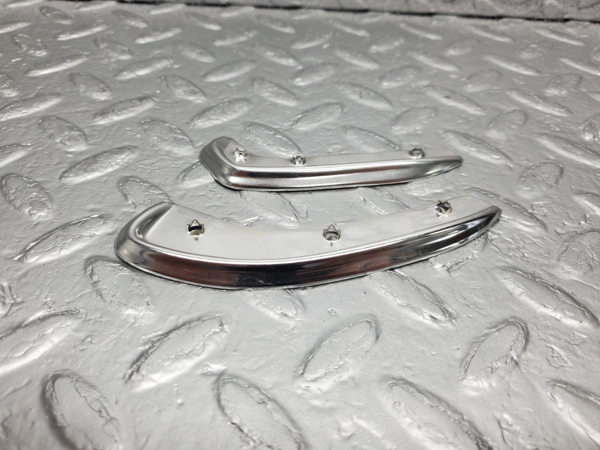 50532 Mercedes-Benz W108 280SE 3.5 Interior Door Handle Chrome Trim Pair Left