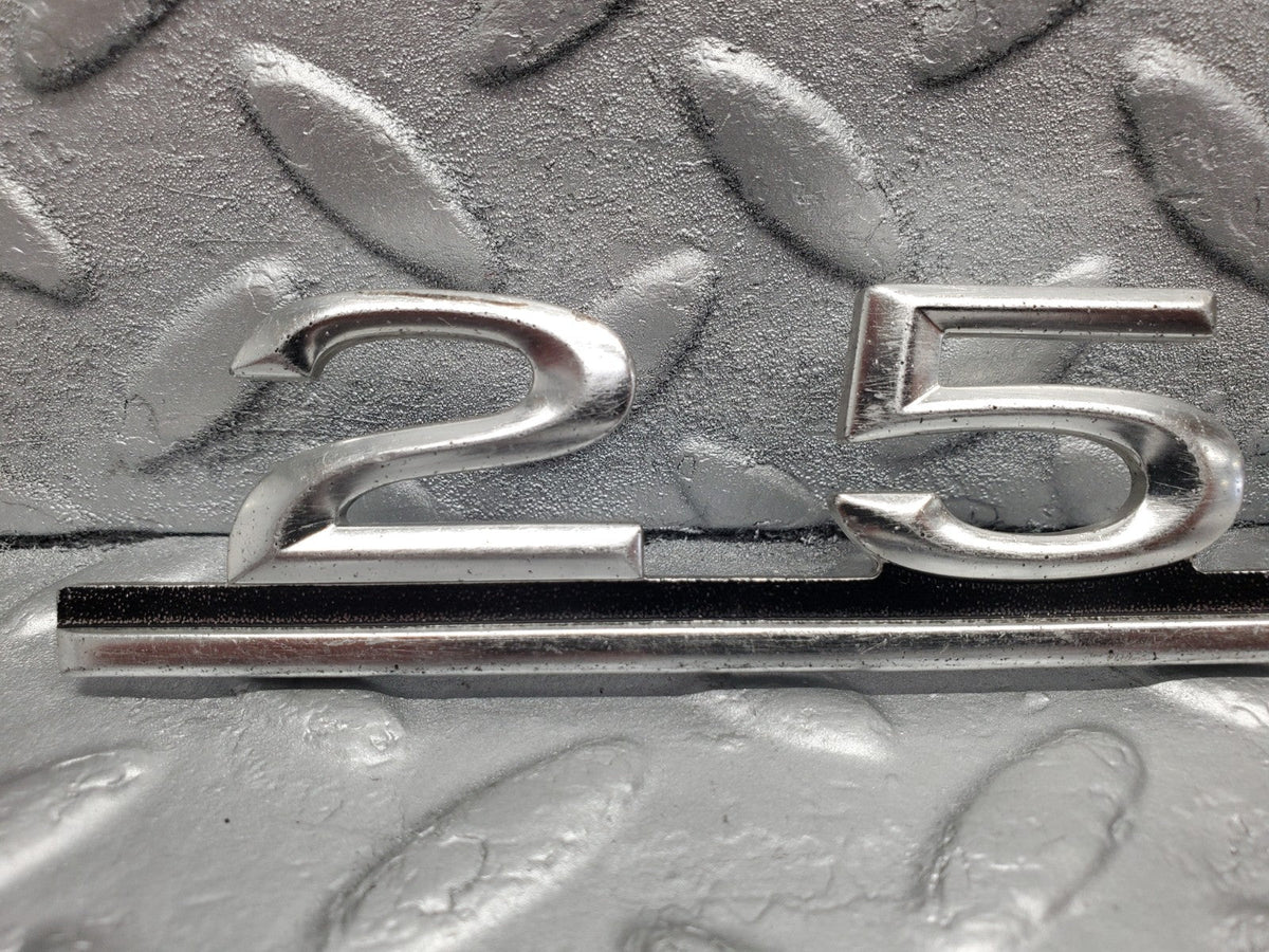 49631 Mercedes-Benz W123 250 Trunk Badge Emblem A1238170615