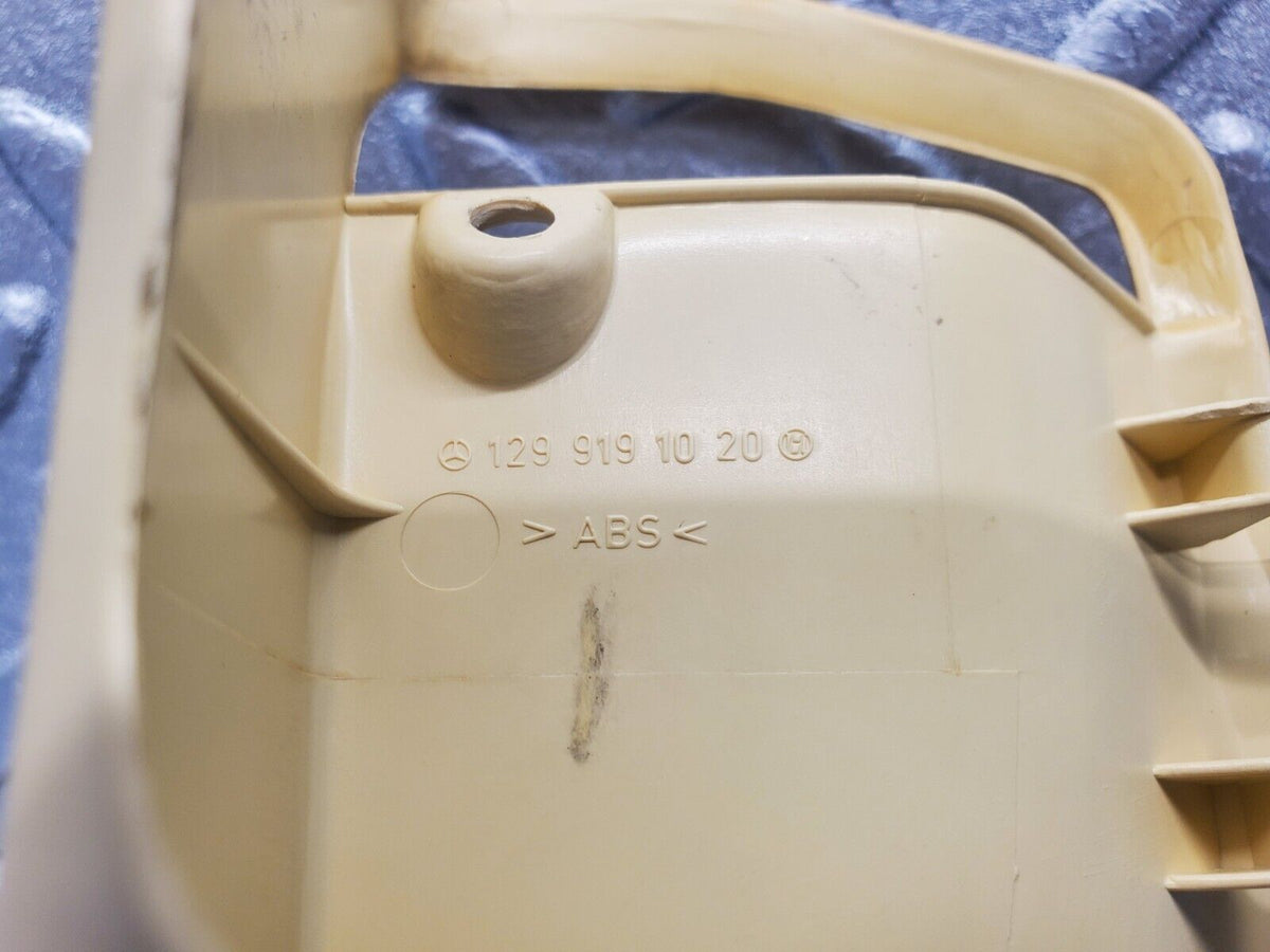 47288 Mercedes-Benz R129 320SL Coupe Front Right Seat Release Trim Beige A1299191020