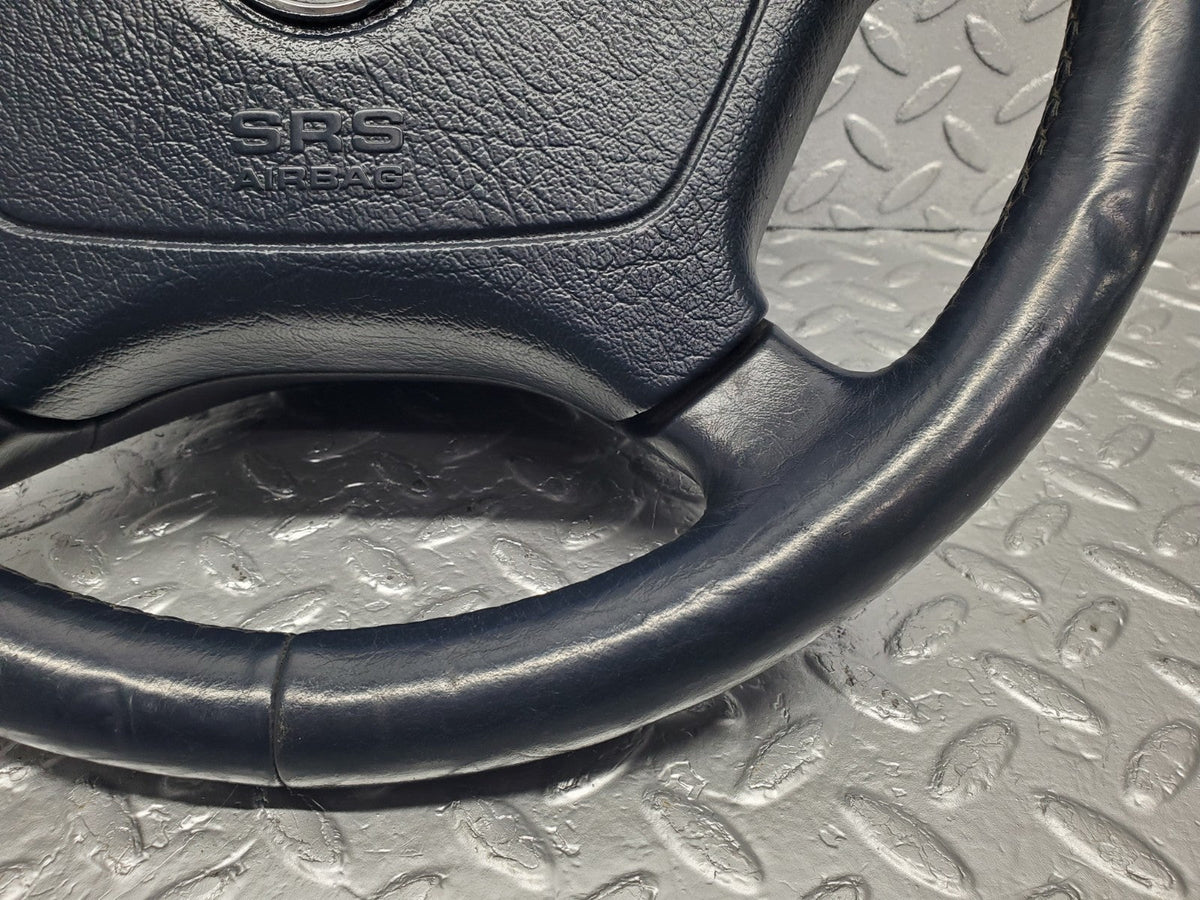 51161 Mercedes-Benz R129 Leather Steering Wheel Blue