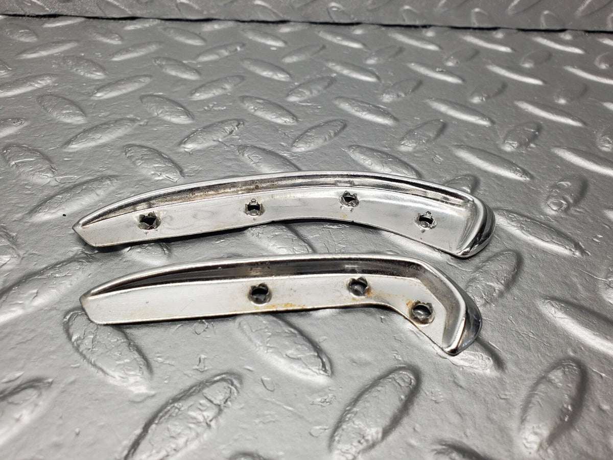 48503 Mercedes-Benz W108 Interior Door Handle Chrome Trim Pair Left