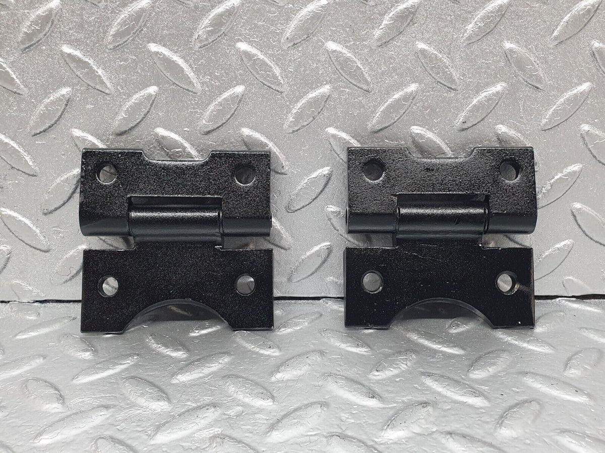 43562 Mercedes-Benz C126 380SEC Coupe Door Hinge Pair Left Side A1237200037