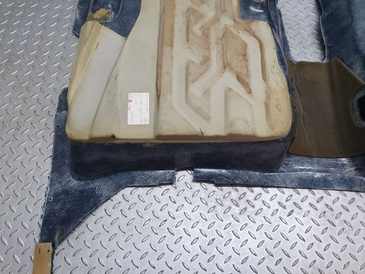 42978 Mercedes-Benz W201 190 Rear Floor Carpet Blue A2016806441