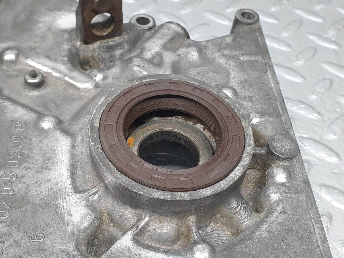 44002 Mercedes-Benz C123 230CE Coupe Engine Timing - Oil Pump Cover A1020150701