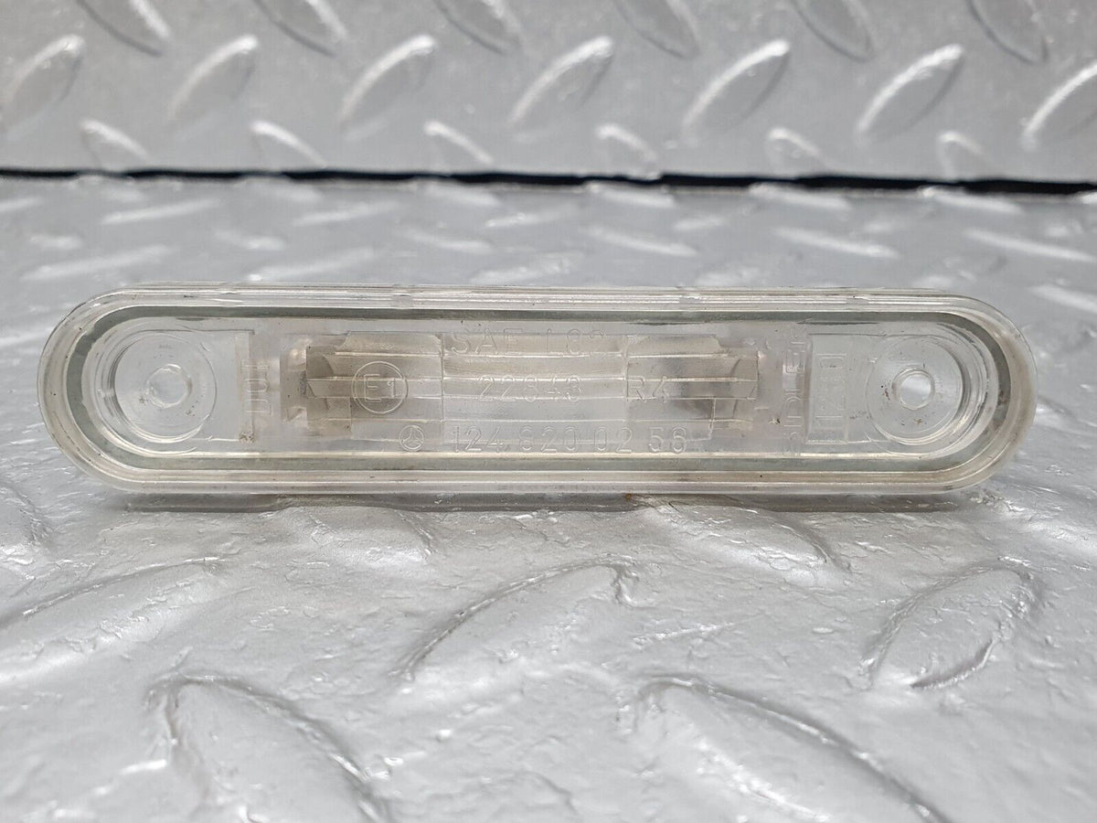41665 Mercedes-Benz W124 200E Number Plate Light Pair A1248200256