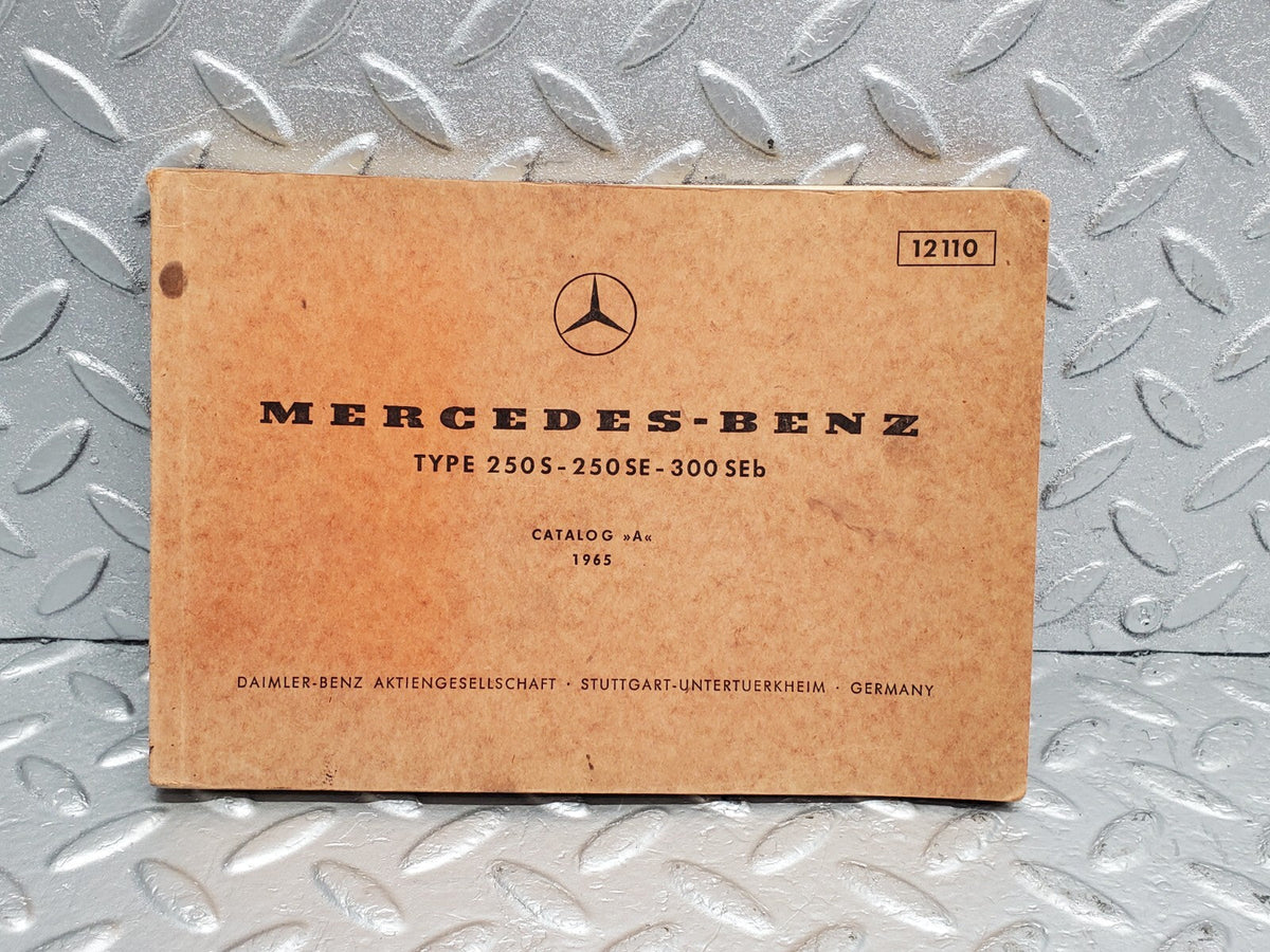 48842 Mercedes-Benz Owner's Manual
