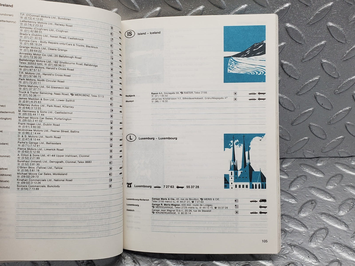 48840 Mercedes-Benz Station-Service Book Europa A1155840147