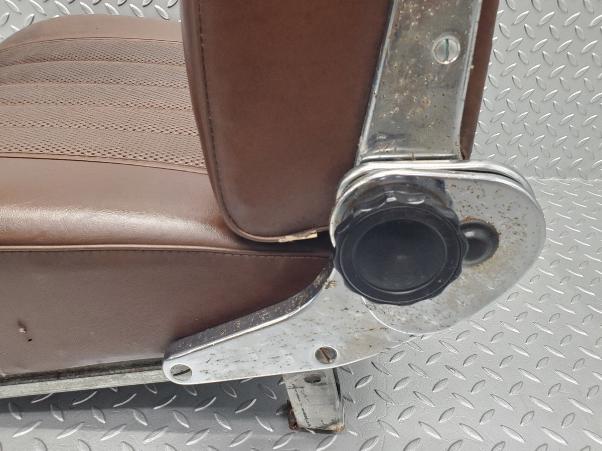 48562 Mercedes-Benz W108 Front Left Passenger Seat Brown