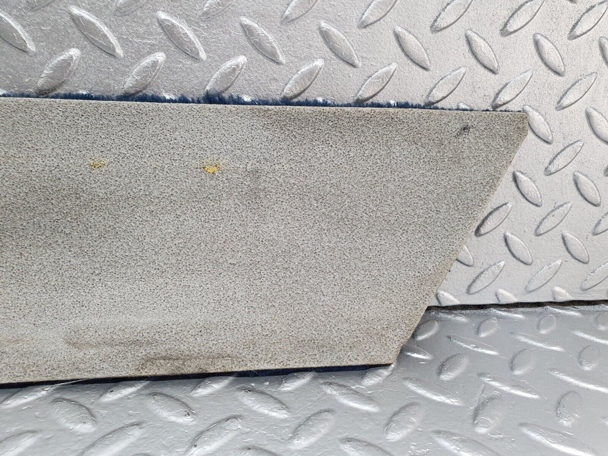 43021 Mercedes-Benz W201 190 Door Sill Floor Carpet Left Side Blue