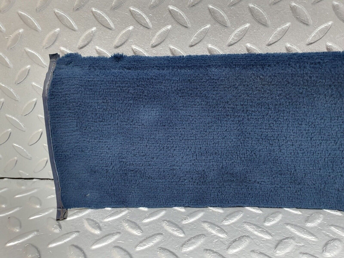 43020 Mercedes-Benz W201 190 Door Sill Floor Carpet Right Side Blue