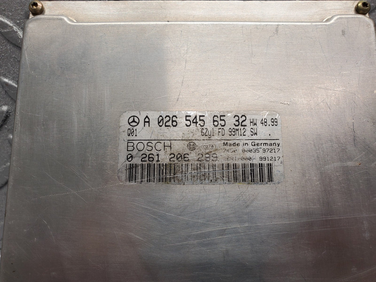 51250 Mercedes-Benz W210 C208 Engine Control Unit ECU Bosch 0265456532 0261206299