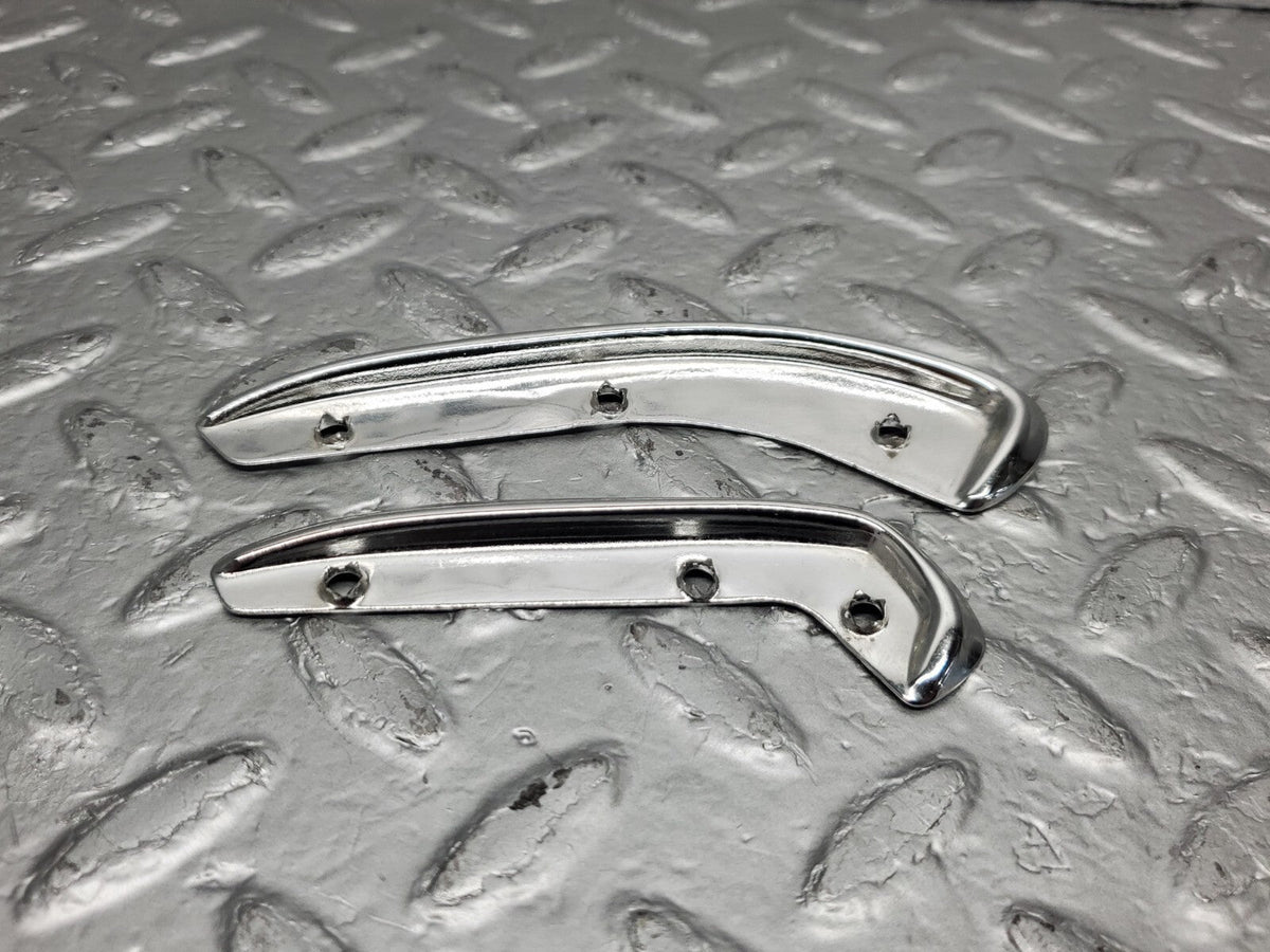 48445 Mercedes-Benz W108 Interior Door Handle Chrome Trim Pair Left