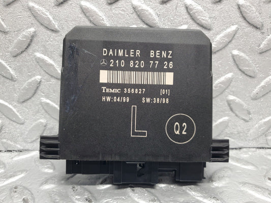 51276 Mercedes-Benz W210 Door Control Unit Front Left A2108207726