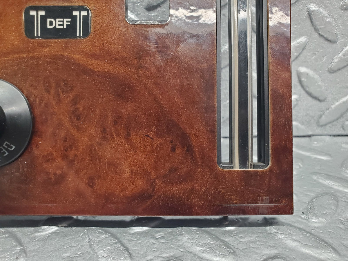 50095 Mercedes-Benz R107 380SL Heater Control Wood Panel