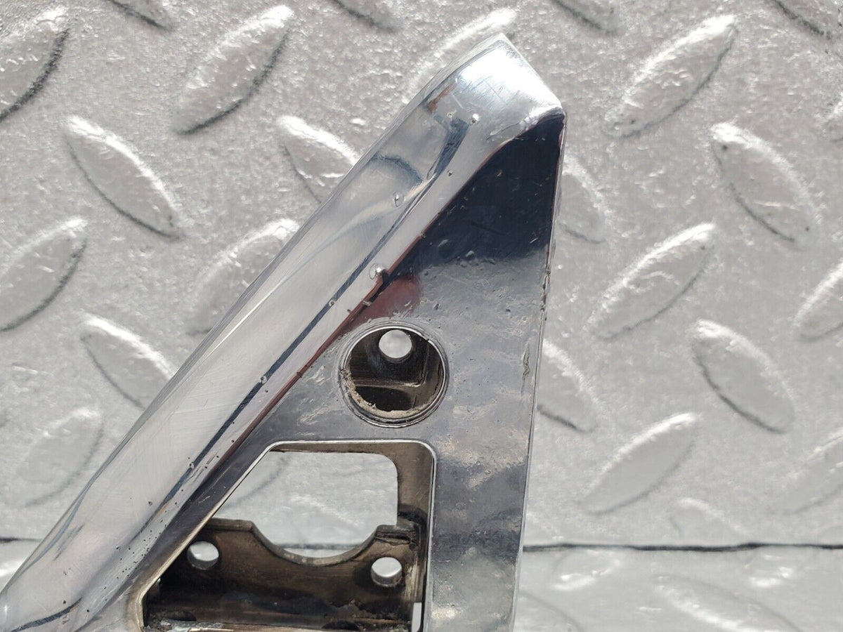 48142 Mercedes-Benz C107 R107 Left Wing Mirror Triangle Chrome Bracket