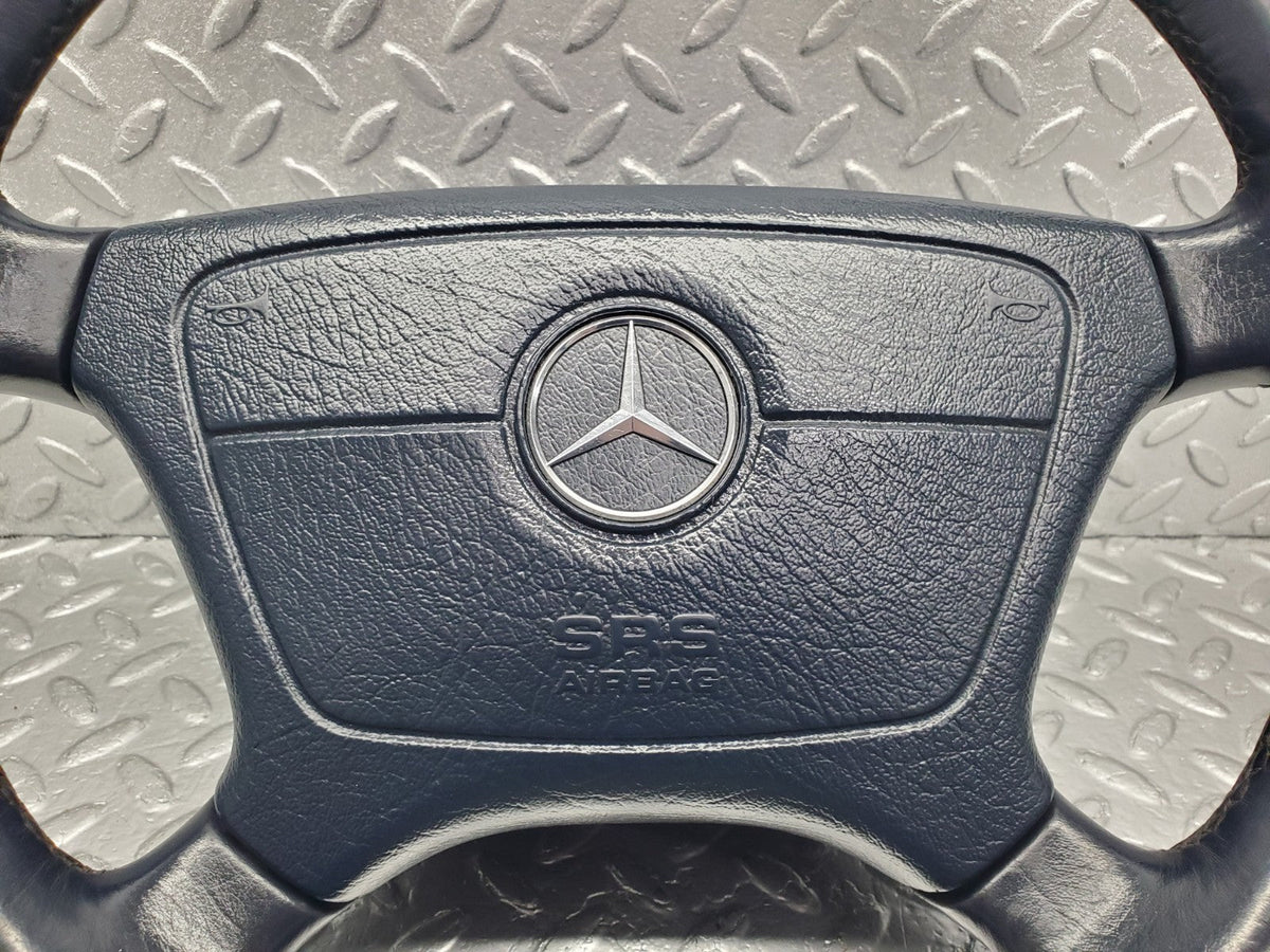 51161 Mercedes-Benz R129 Leather Steering Wheel Blue