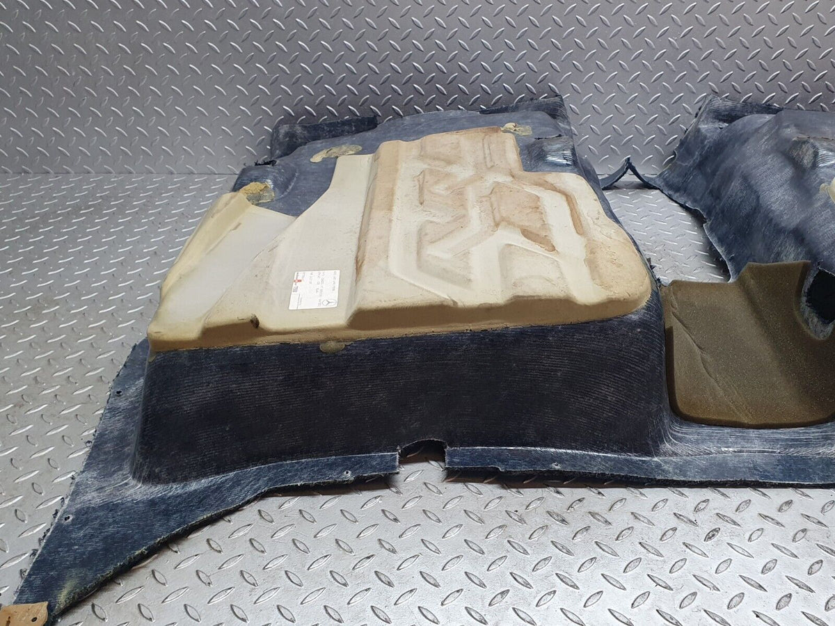 42978 Mercedes-Benz W201 190 Rear Floor Carpet Blue A2016806441