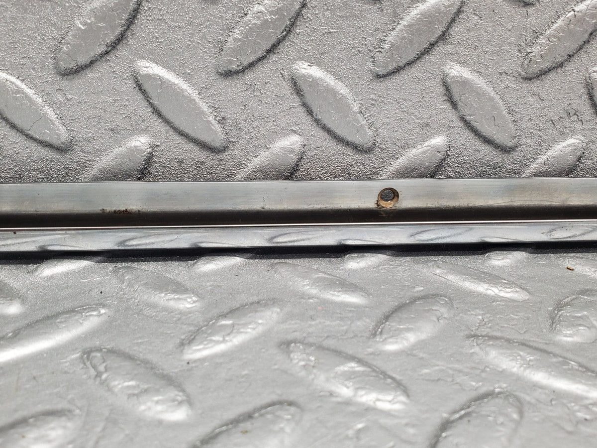 49507 Mercedes-Benz W113 Pagoda Left Lower Door Card Panel Chrome Rail