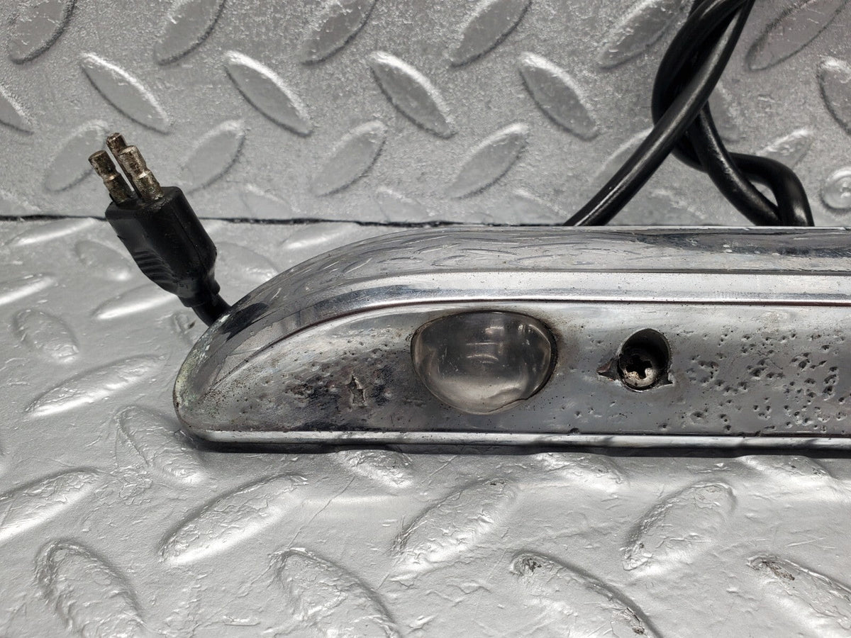 48579 Mercedes-Benz W108 Number Plate Light Trunk Chrome Hella K12860
