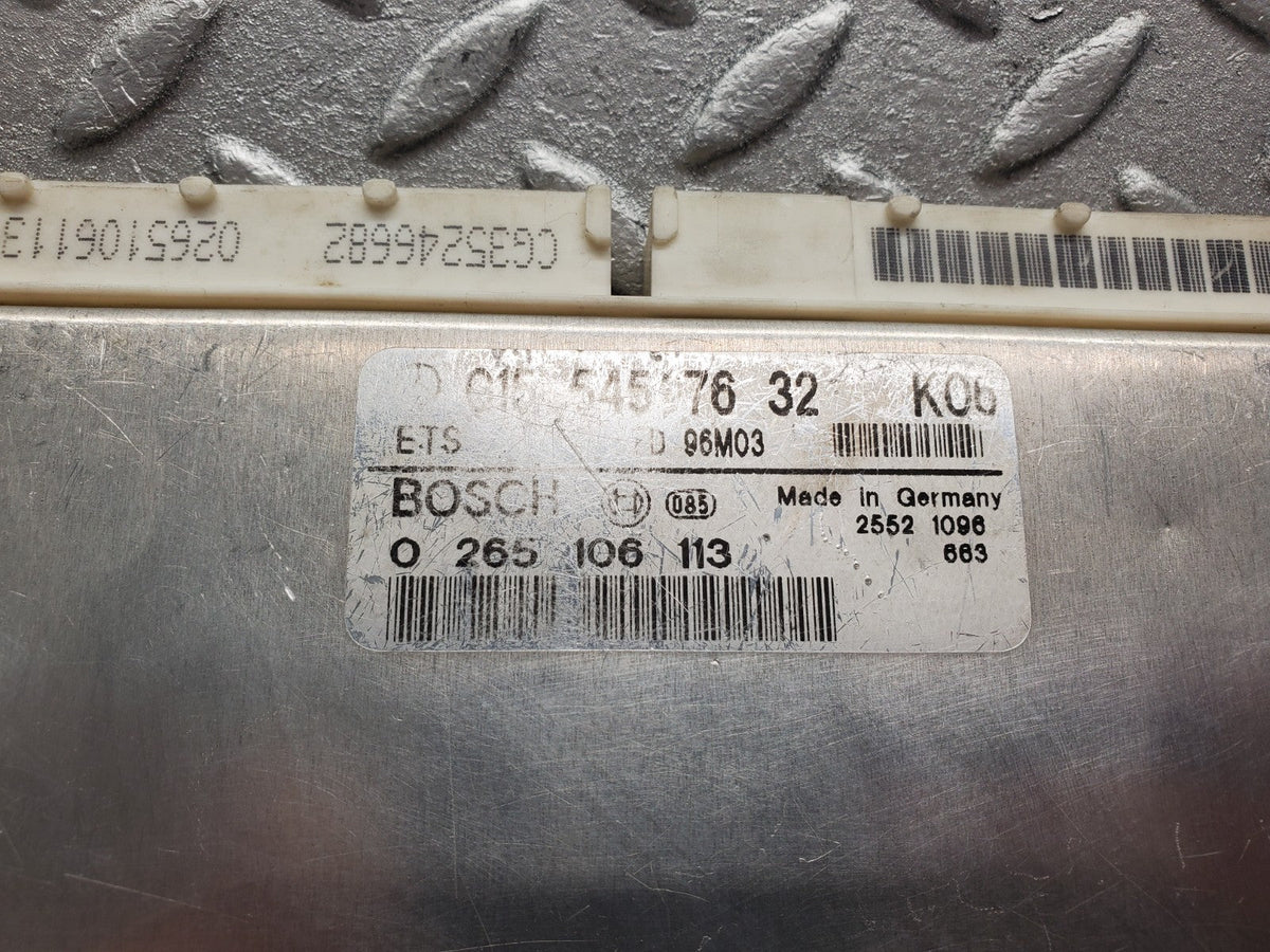 51292 Mercedes-Benz W210 ABS Control Unit Bosch A0155457632 0265106113