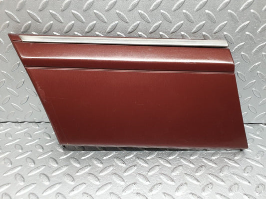 40938 Mercedes-Benz W126 300SE Front Left Fender Wing Moulding Trim A1266903540
