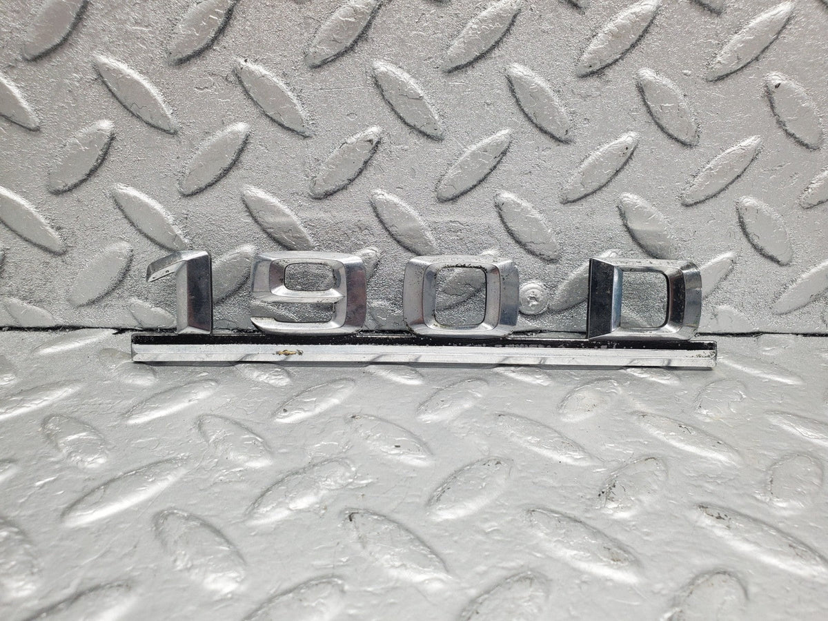 49570 Mercedes-Benz W201 190D Trunk Badge Emblem A2018170615