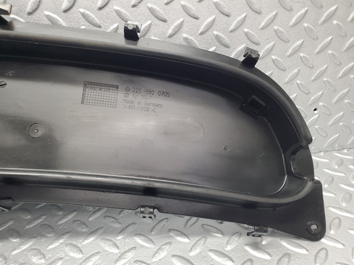 49558 Mercedes-Benz W220 Bonnet Grill Drain Panel A2208800705