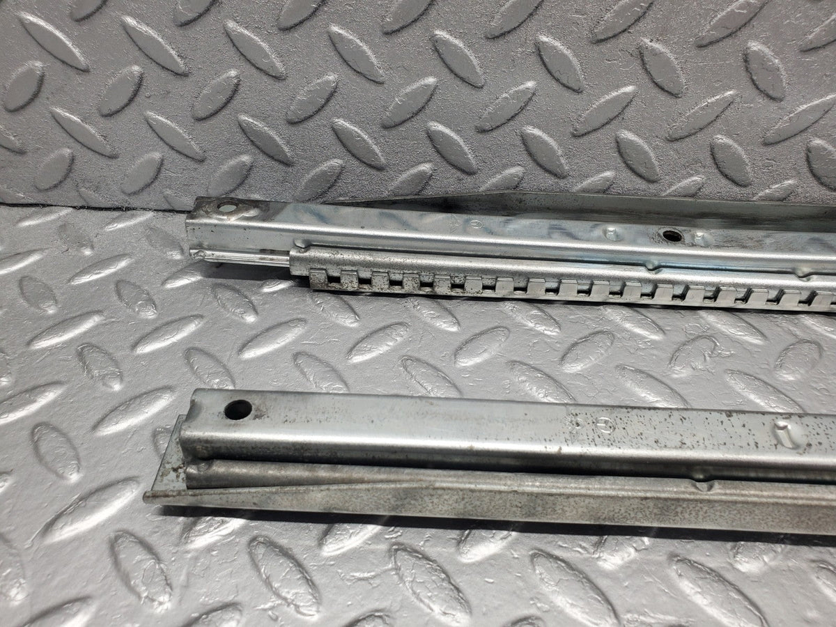 50199 Mercedes-Benz C123 280CE Coupe Front Left Seat Rail Pair