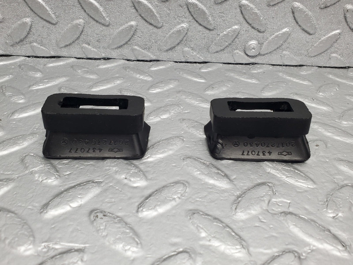 49055 Mercedes-Benz A124 320E Cabriolet Door Check Strap Rubber Seal 2x A2017270430
