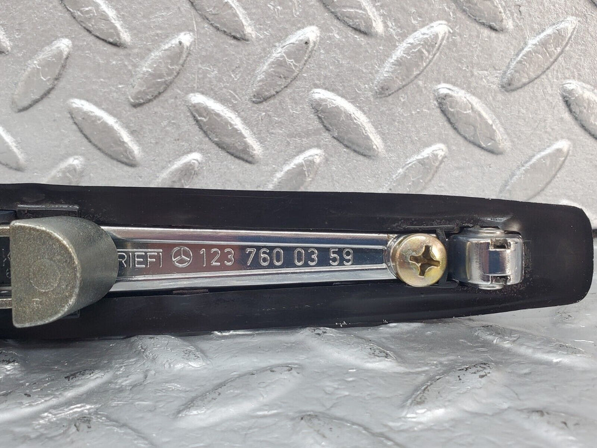 44393 Mercedes-Benz W123 280E Rear Right Exterior Door Handle A1237600359 A1237660005
