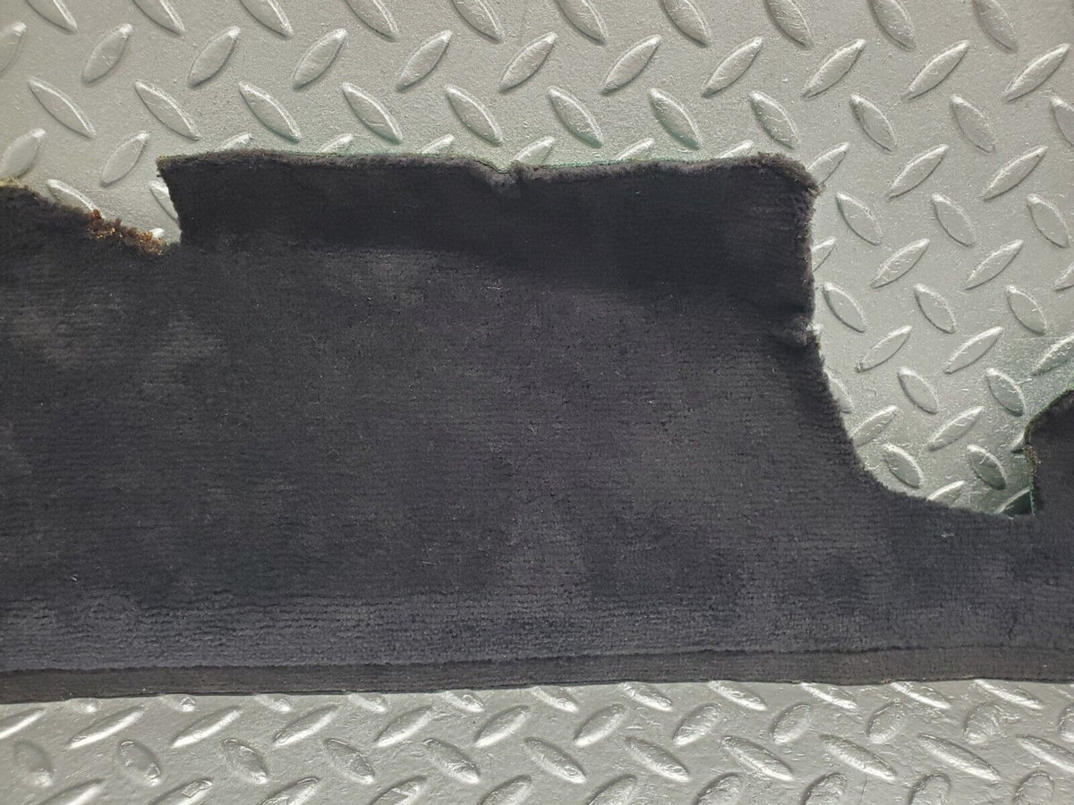 46417 Mercedes-Benz C123 280CE Coupe Door Sill Floor Carpet Right Side Black