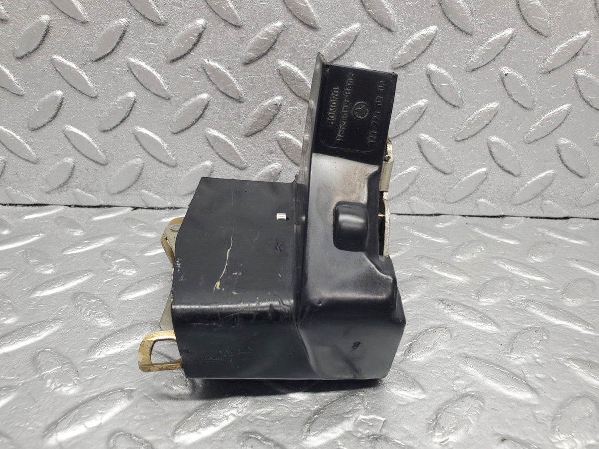 49537 Mercedes-Benz C123 Coupe Left Door Lock Mechanism A1237230308