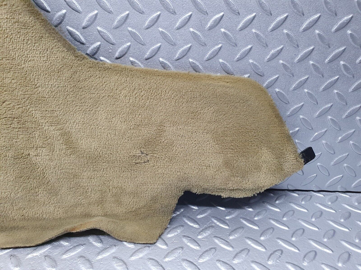 41063 Mercedes-Benz W126 300SE Centre Console Carpet Left Beige A1266831525