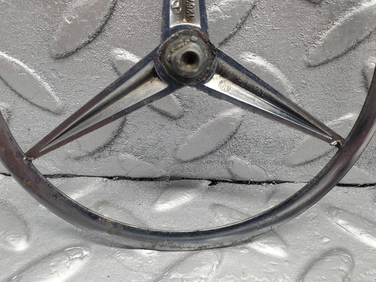 49636 Mercedes-Benz W123 W126 Trunk Boot Lid Emblem A1267580058