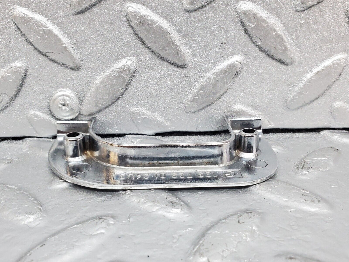44386 Mercedes-Benz W123 280E Interior Chrome Door Latch Trim Left A1237230124