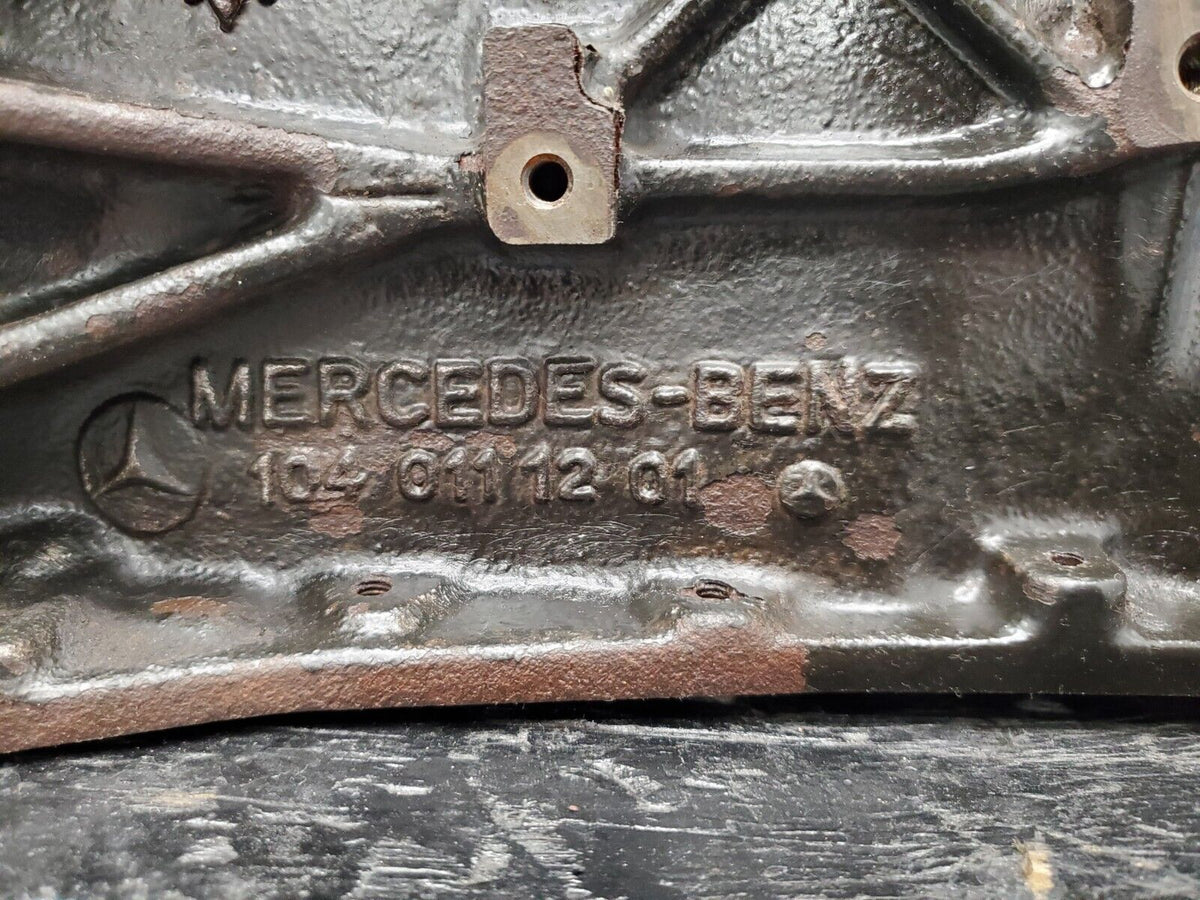 46315 Mercedes-Benz W124 280E Engine Block 104.942 A1040111201