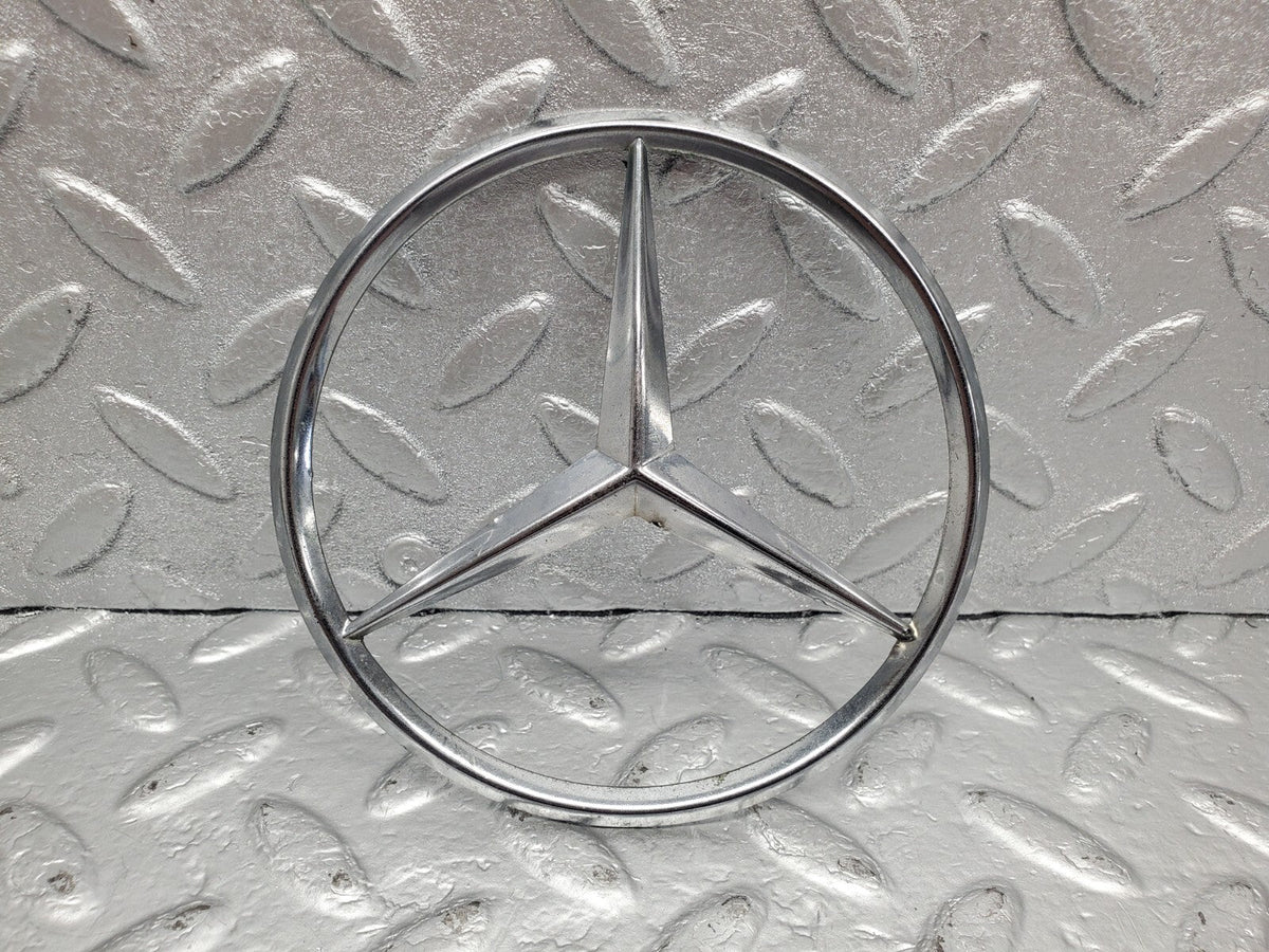 48712 Mercedes-Benz W123 Trunk Boot Lid Emblem A1267580058