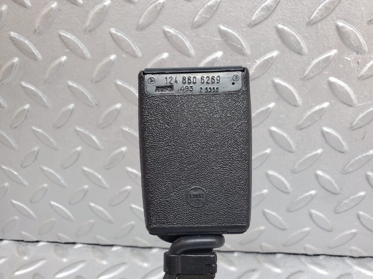 44837 Mercedes-Benz W124 220E Front Right Seat Belt With Buckle A1248600686
