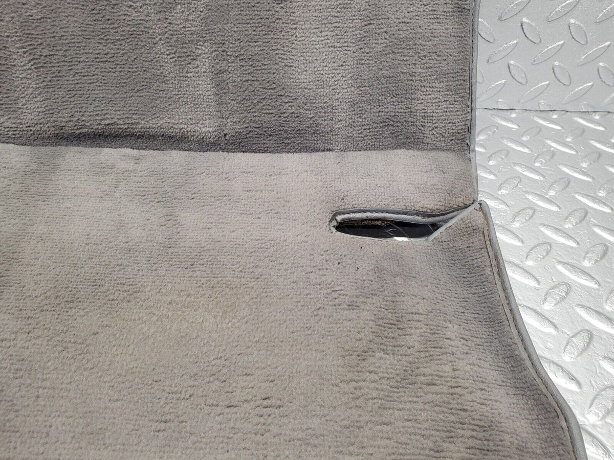 47632 Mercedes-Benz C126 500SEC Coupe Front Right Floor Carpet Mat Grey A1266846229