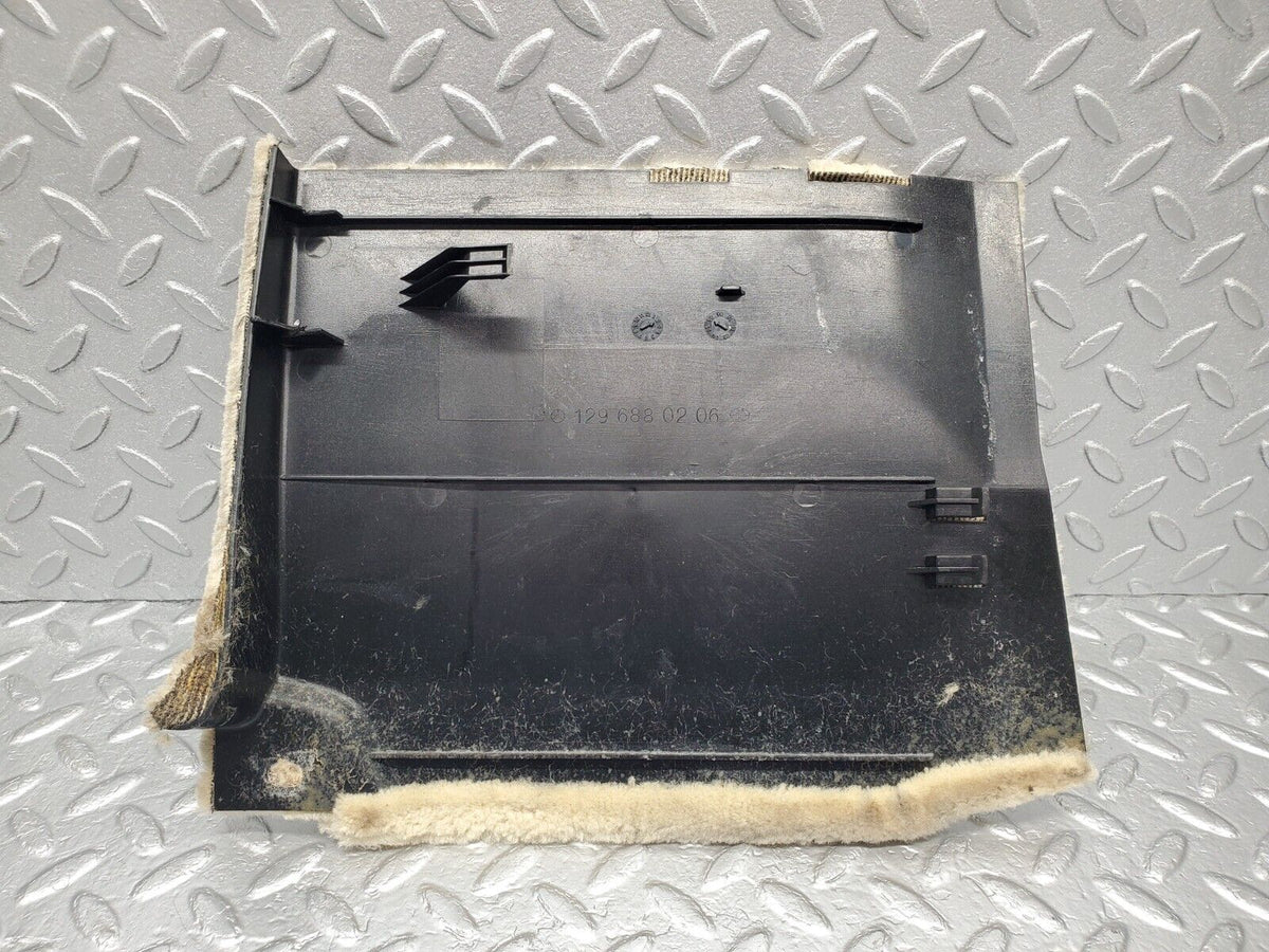 46849 Mercedes-Benz R129 320SL Coupe Kick Panel Right Side Beige A1296880206