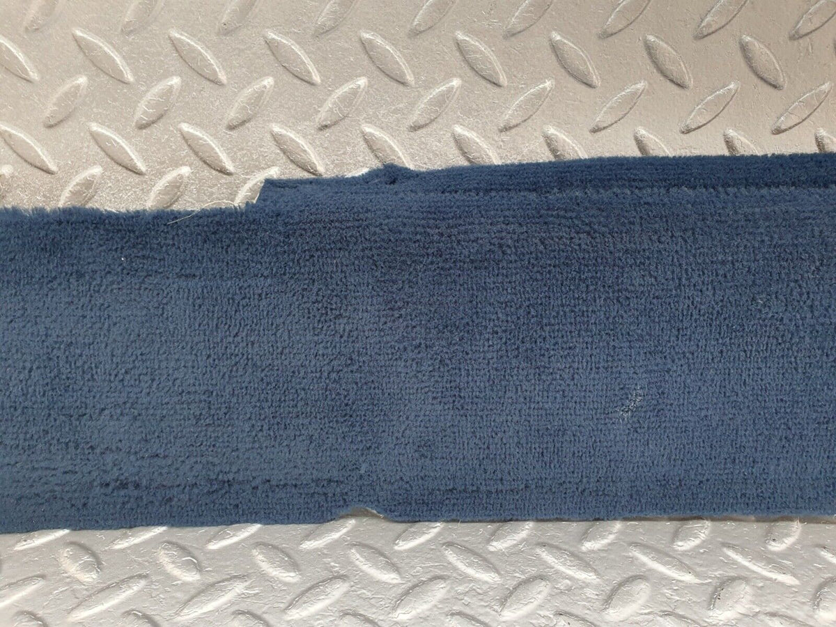 43021 Mercedes-Benz W201 190 Door Sill Floor Carpet Left Side Blue