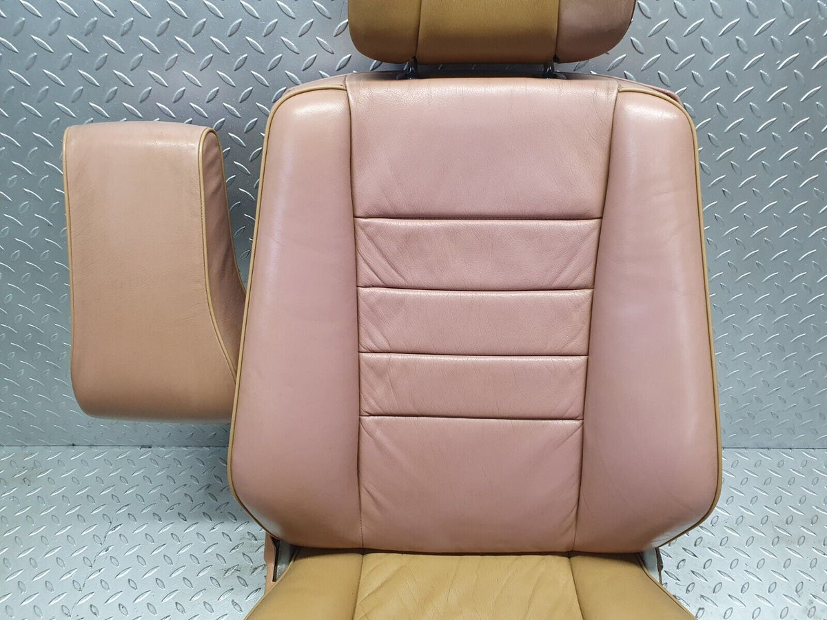 43812 Mercedes-Benz C126 380SEC Coupe Front Left Electric Passenger Seat Leather A1269101950