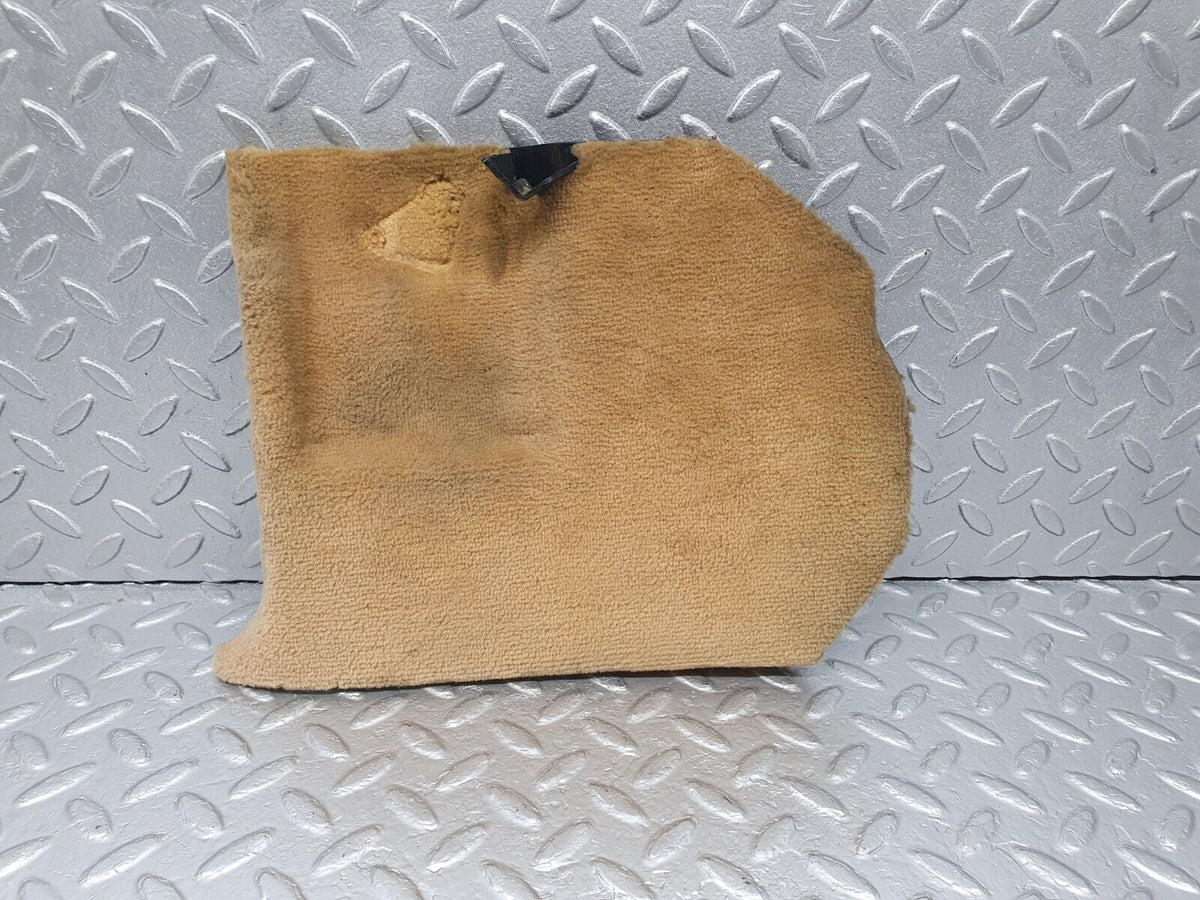 43612 Mercedes-Benz C126 380SEC Coupe Kick Panel Left Side Beige A1266880306