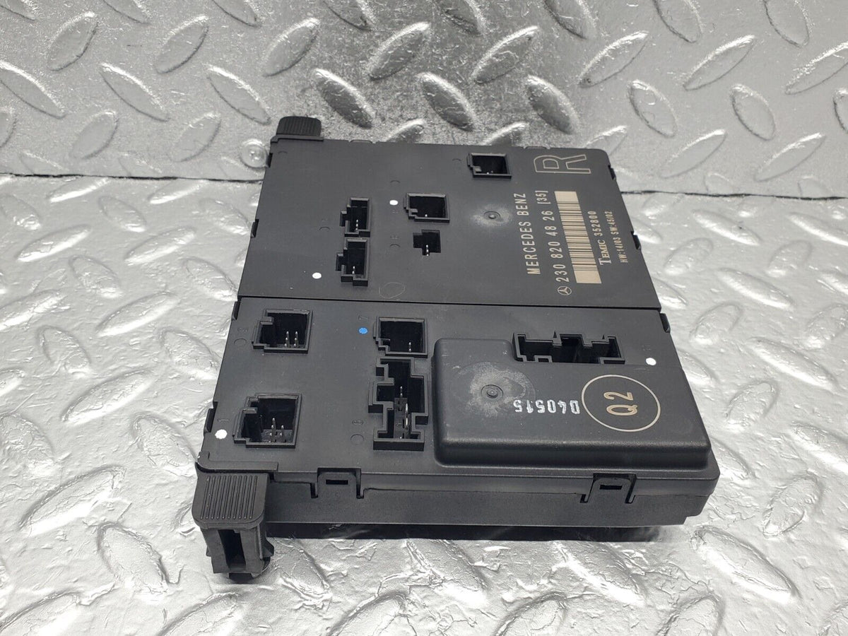 47677 Mercedes-Benz R230 350SL Coupe Door Control Unit Front Left A2308204826